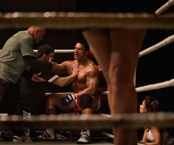 Dwayne Johnson dans The Smashing Machine