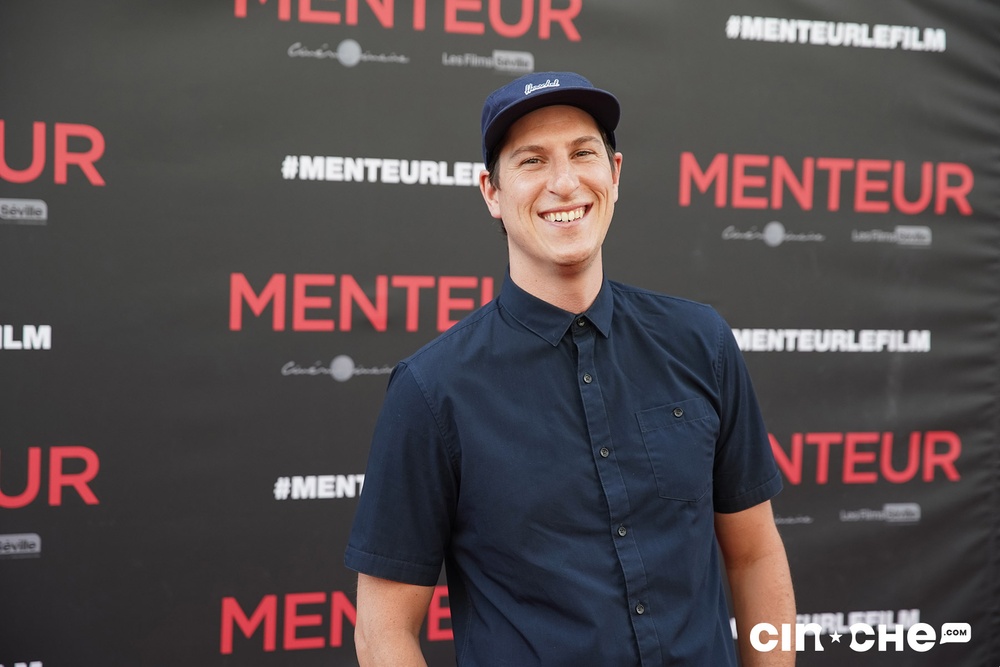 Sur le tapis rouge du film Menteur