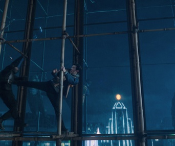 Une scène du film Shang-Chi and the Legend of the Ten Rings