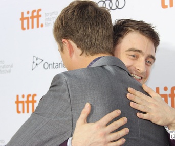 Sur le tapis rouge du film Kill Your Darlings