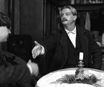 Une scène du film Le ruban blanc