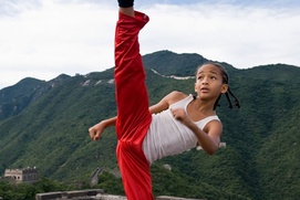 Scène du film The Karate Kid Scène du film The Karate Kid