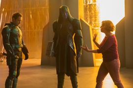Une scène du film Captain Marvel