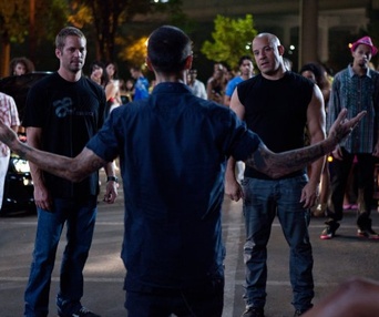 Une scène du film Fast Five