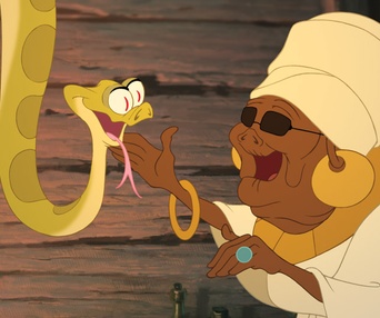 Scène du film The Princess and the Frog