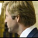 Christopher Nolan et Aaron Eckhart sur le plateau de Le chevalier noir