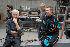 Sur le plateau du film Avatar: The Way of Water Sur le plateau du film Avatar: The Way of Water