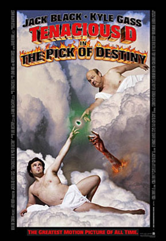 L'affiche officielle de Tenacious D in The Pick of Destiny