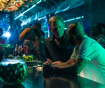 Une scène du film No Time to Die