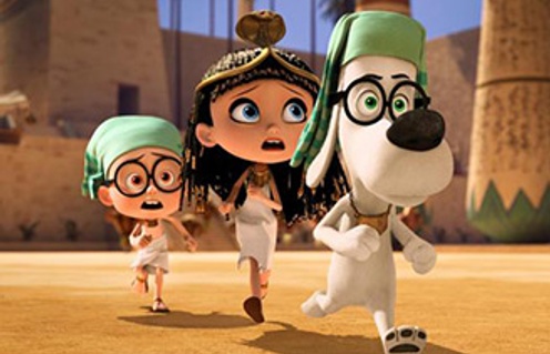 Une scène du film Mr. Peabody & Sherman