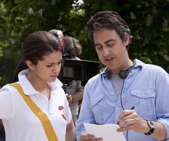 Sur le plateau du film Monte Carlo