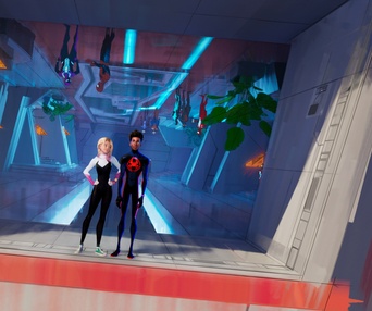 Une scène du film Spider-Man: Across the Spider-Verse