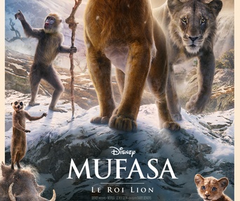 Affiche du film Mufasa : Le roi lion