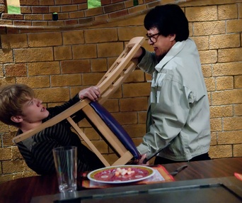 Une scène du film The Spy Next Door