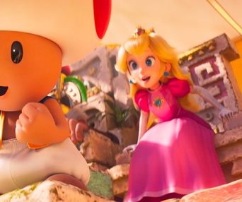 Une scène du film The Super Mario Bros. Movie