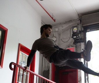 Une scène du film Tracers