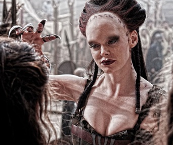 Une scène du film Conan the Barbarian