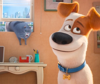 Une scène du film The Secret Life of Pets