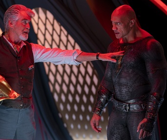 Une scène du film Black Adam