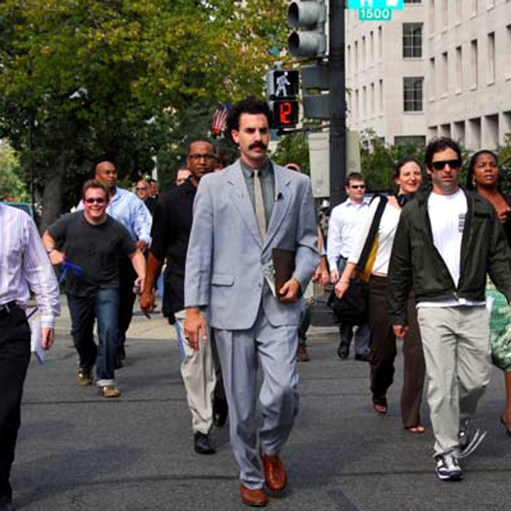Scène du film Borat