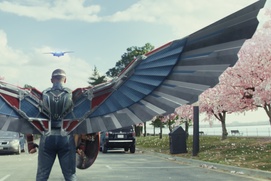 Une scène du film Captain America: Brave New World Une scène du film Captain America: Brave New World