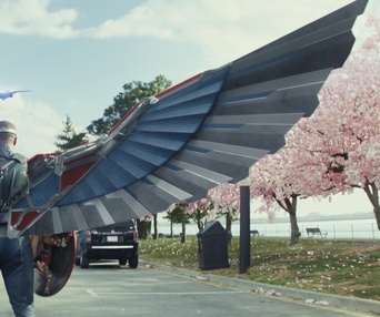 Une scène du film Captain America: Brave New World