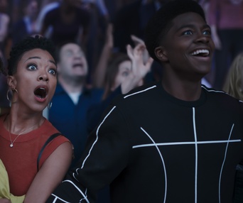 Une scène du film Space Jam: A New Legacy