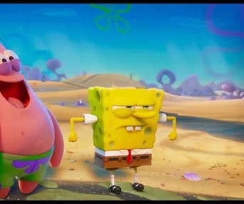 Une scène du film The SpongeBob Movie: Sponge on the Run