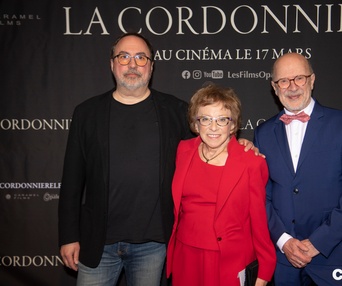 Tapis rouge du film La cordonnière
