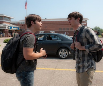 Une scène du film Into the Storm