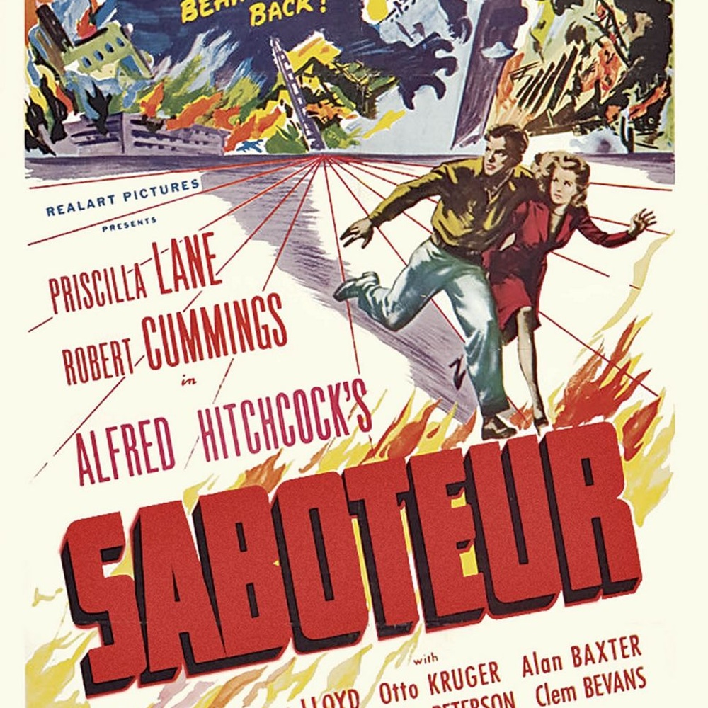 Affiche du film Saboteur