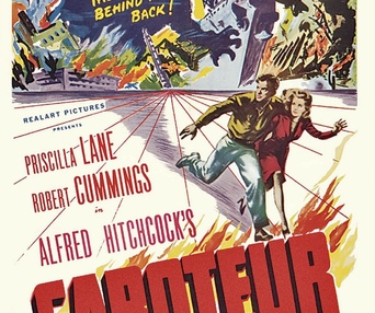 Affiche du film Saboteur
