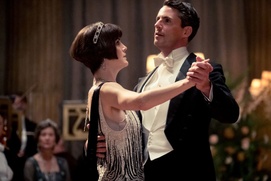 Une scène du film Downton Abbey Une scène du film Downton Abbey
