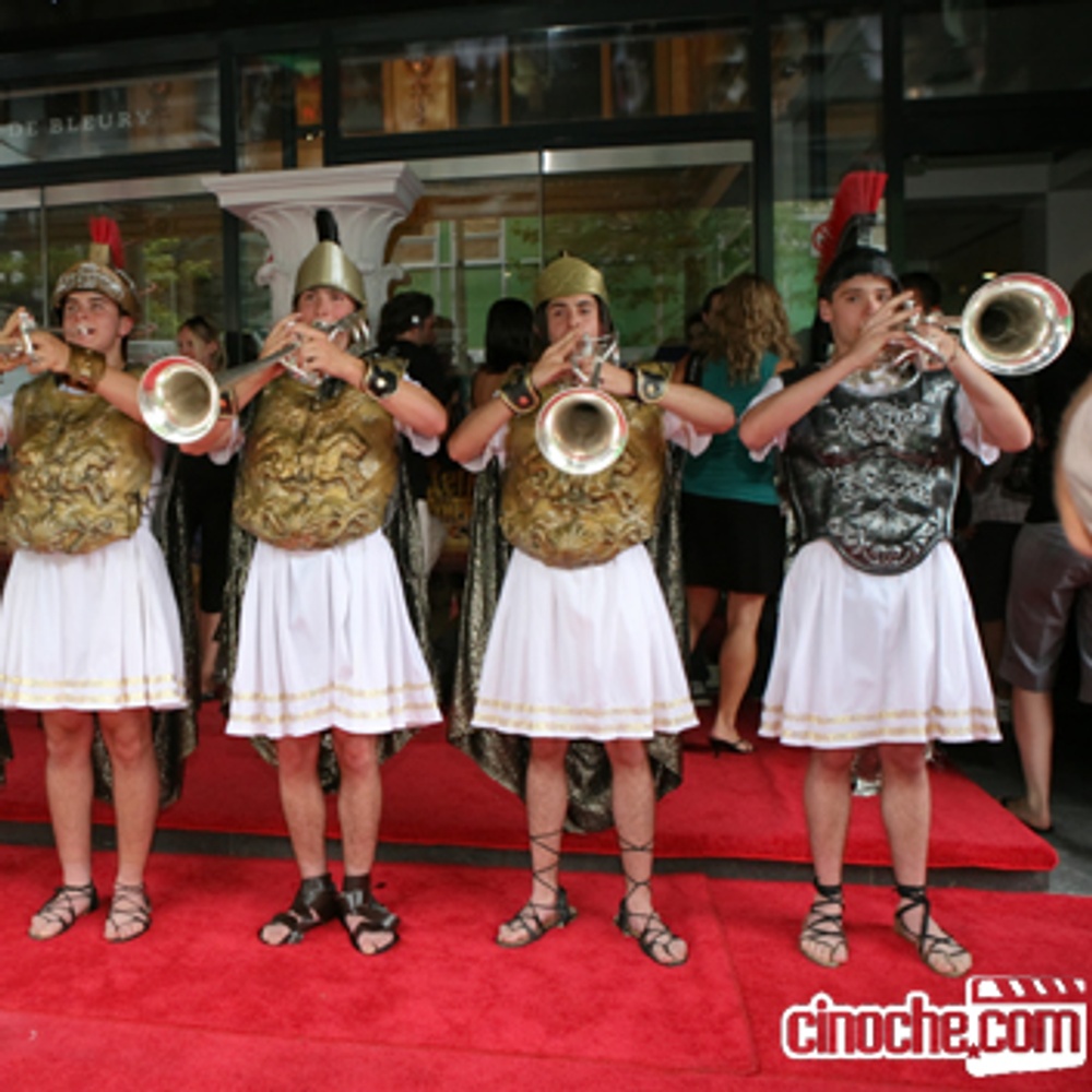 Sur le tapis rouge de Astérix aux Jeux Olympiques