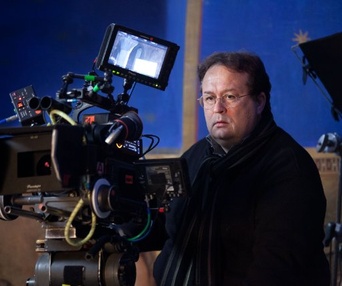 Sur le plateau du film Romeo and Juliet