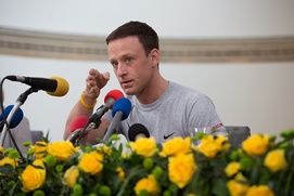 Une scène du film The Program