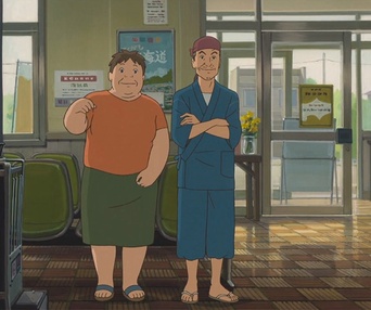 Une scène du film Souvenirs de Marnie