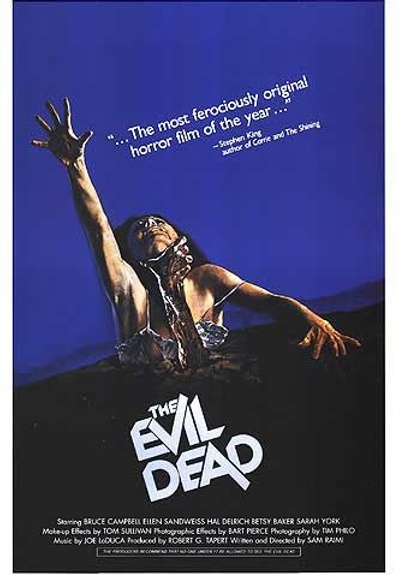 Affiche du film The Evil Dead