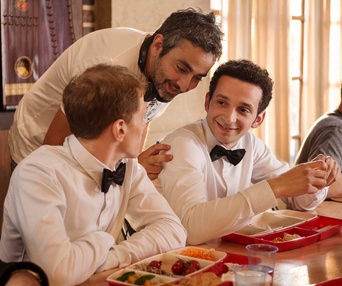 Une scène du film Le sens de la fête