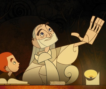 Une scène du film The Secret of Kells