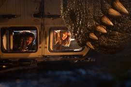 Une scène du film Jurassic World: Dominion