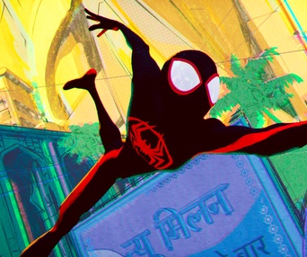 Une scène du film Spider-Man: Across the Spider-Verse