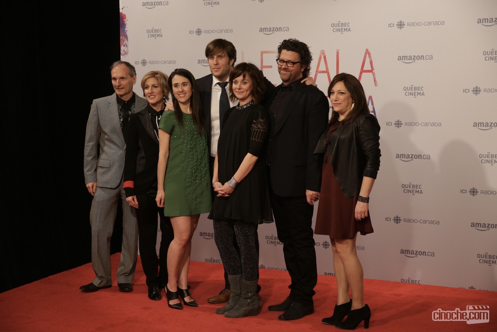 Sur le tapis rouge de Gala du cinéma Québécois