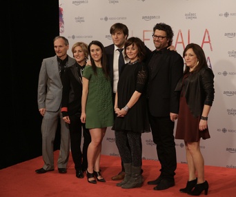 Sur le tapis rouge de Gala du cinéma Québécois