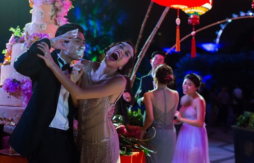 Une scène du film Crazy Rich Asians