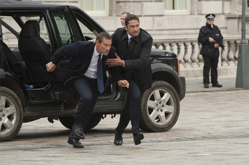 Une scène du film London Has Fallen