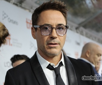 Sur le tapis rouge du film The Judge au TIFF