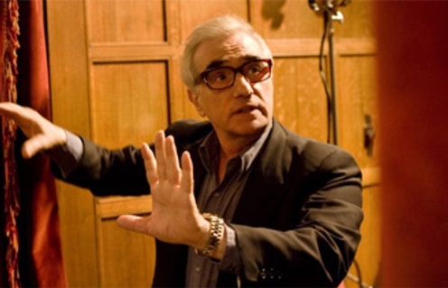 Martin Scorsese sur le plateau de Shutter Island