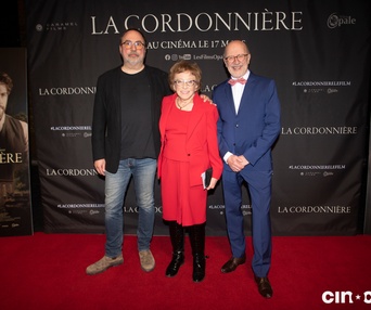 Tapis rouge du film La cordonnière