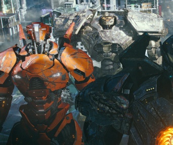 Une scène du film Pacific Rim Uprising